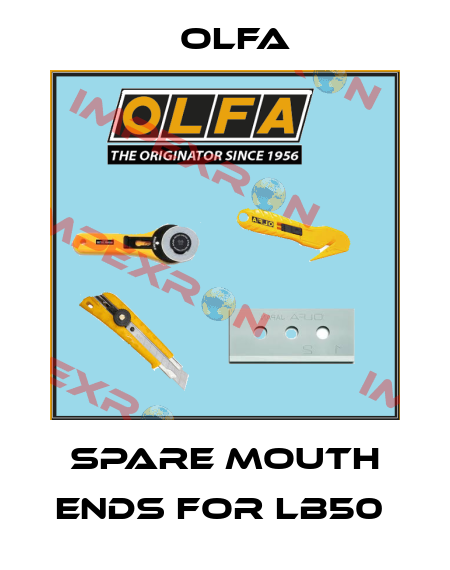 Spare mouth ends for LB50  Olfa
