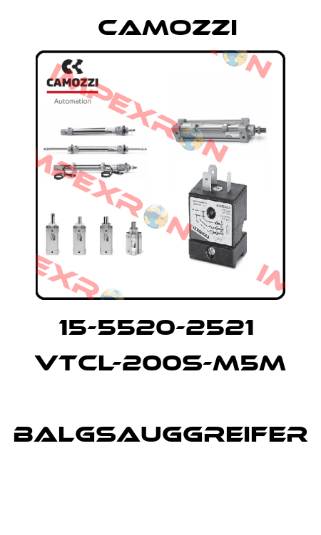 15-5520-2521  VTCL-200S-M5M  BALGSAUGGREIFER  Camozzi