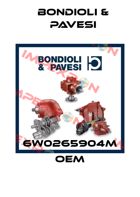 6W0265904M OEM Bondioli & Pavesi