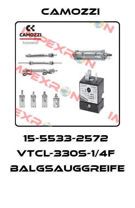 15-5533-2572  VTCL-330S-1/4F  BALGSAUGGREIFE  Camozzi