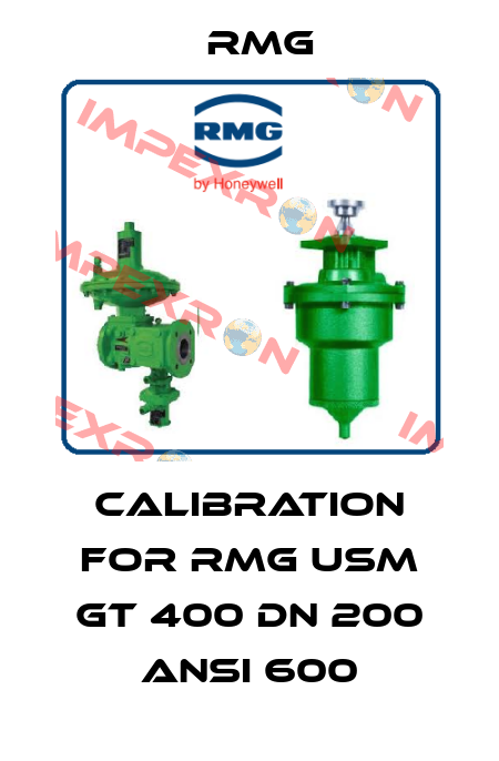 Calibration for RMG USM GT 400 DN 200 ANSI 600 RMG