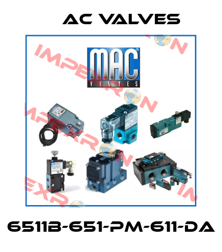 6511B-651-PM-611-DA МAC Valves