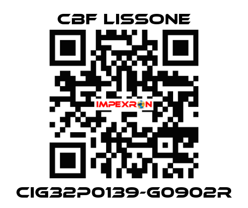 CIG32P0139-G0902R CBF LISSONE