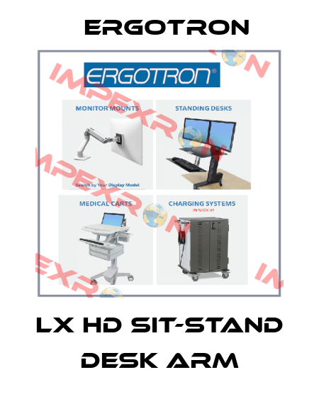 LX HD sit-stand Desk Arm Ergotron