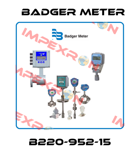 B220-952-15 Badger Meter