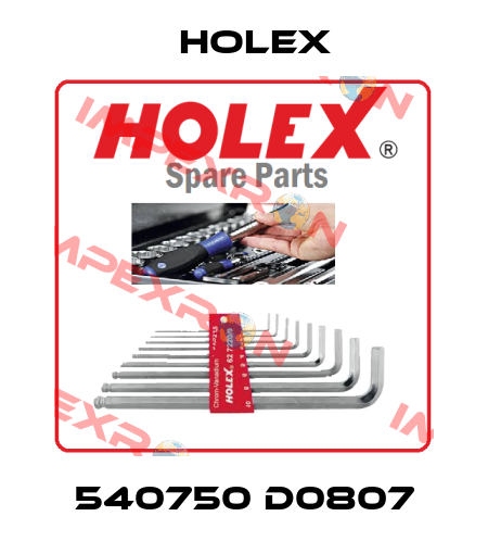 540750 D0807 Holex