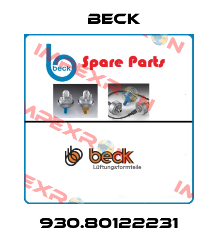 930.80122231 Beck