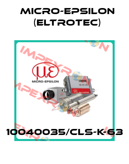 10040035/CLS-K-63 Micro-Epsilon (Eltrotec)