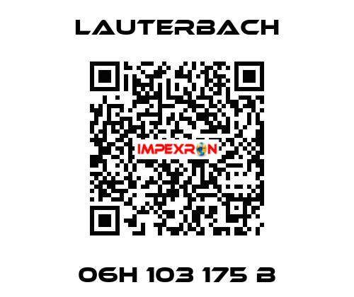 06H 103 175 B Lauterbach