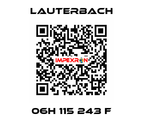 06H 115 243 F Lauterbach