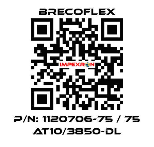 P/N: 1120706-75 / 75 AT10/3850-DL Brecoflex