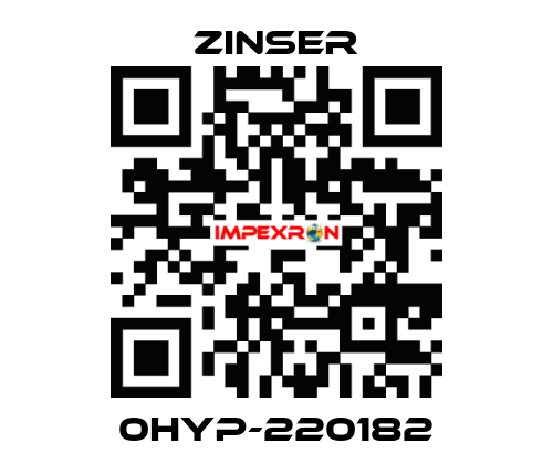 0HYP-220182 Zinser