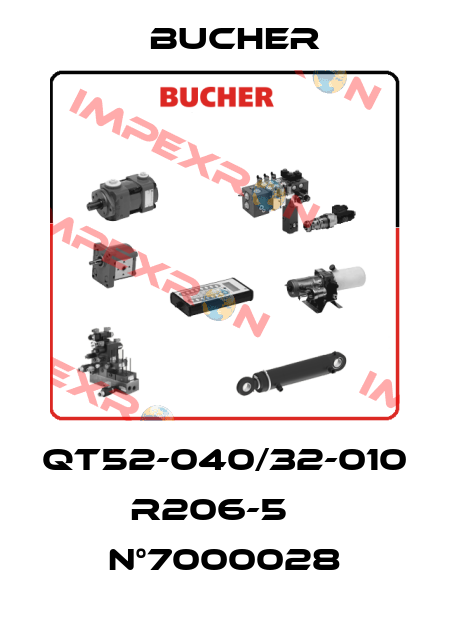 QT52-040/32-010 R206-5    N°7000028 Bucher