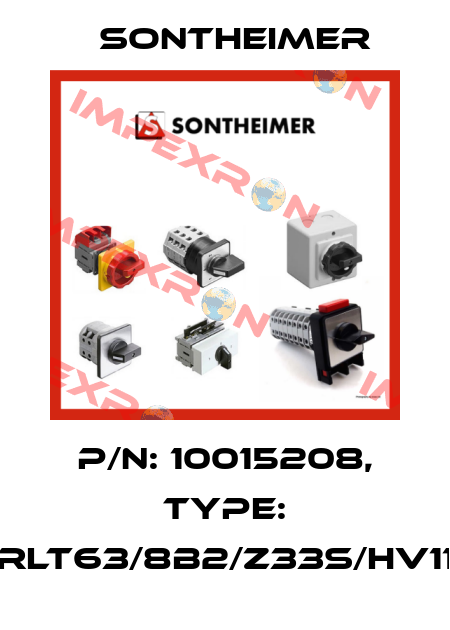 P/N: 10015208, Type: RLT63/8B2/Z33S/HV11 Sontheimer