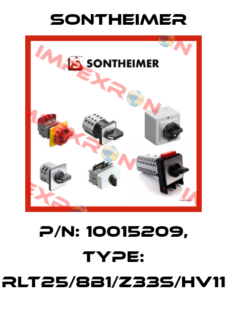 P/N: 10015209, Type: RLT25/8B1/Z33S/HV11 Sontheimer