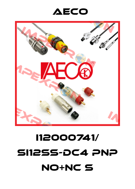 I12000741/ SI12SS-DC4 PNP NO+NC S Aeco
