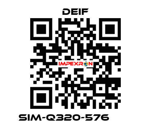 SIM-Q320-576В АС Deif