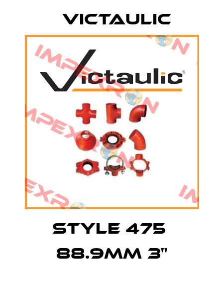STYLE 475  88.9MM 3" Victaulic