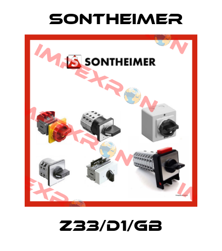 Z33/D1/GB Sontheimer