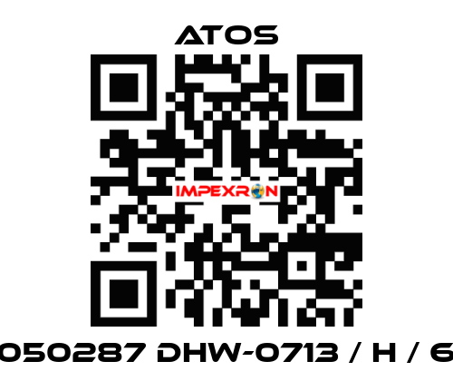 050287 DHW-0713 / H / 6 Atos