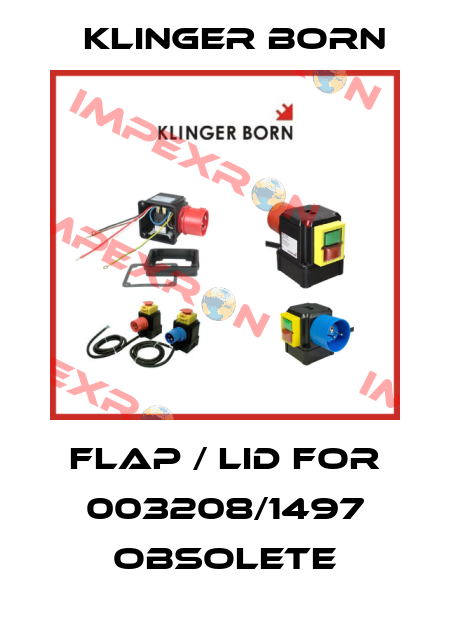flap / lid for 003208/1497 obsolete Klinger Born