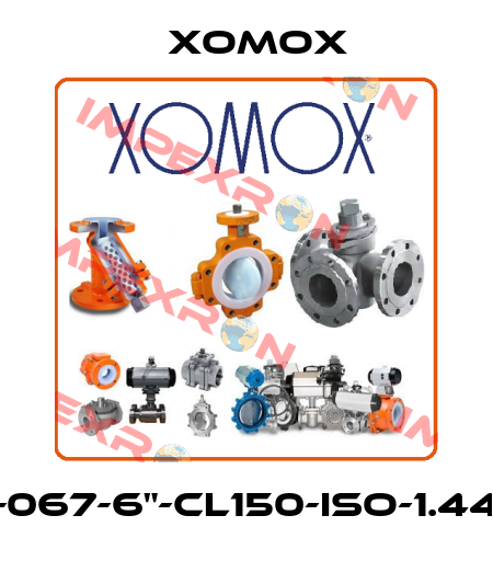 TU-067-6"-cl150-ISO-1.4408 Xomox
