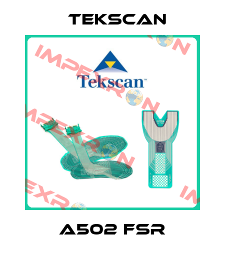 A502 FSR Tekscan
