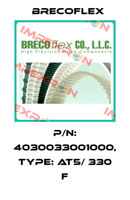 P/N: 4030033001000, Type: AT5/ 330 F Brecoflex