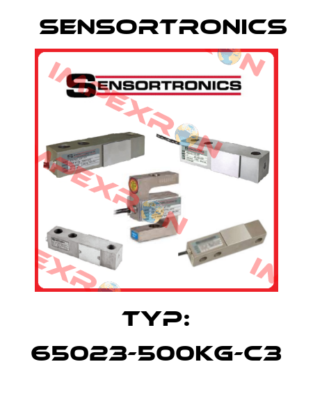Typ: 65023-500kg-C3 Sensortronics