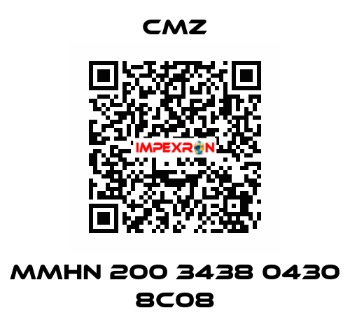 MMHN 200 3438 0430 8C08 CMZ