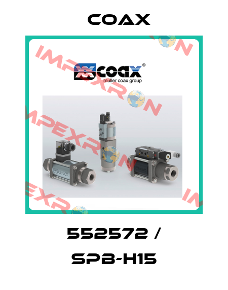 552572 / SPB-H15 Coax