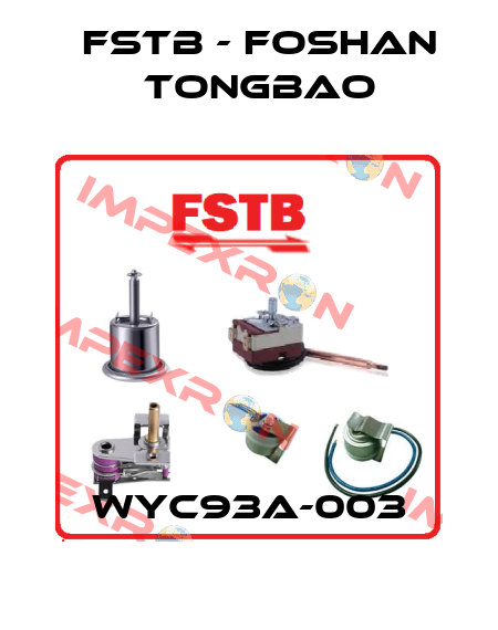 WYC93A-003 FSTB - Foshan Tongbao