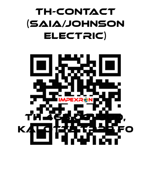 TH 465 001 000, Kalotte TP22 F0 TH-Contact (Saia/Johnson Electric)
