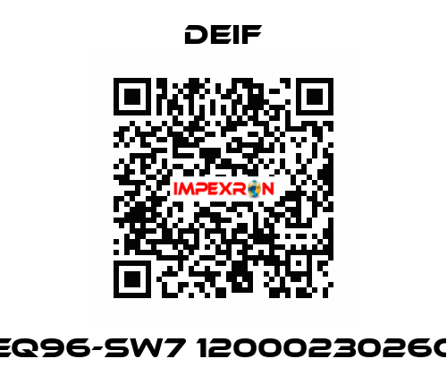 EQ96-SW7 1200023026C Deif