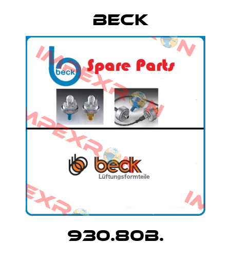 930.80B. Beck