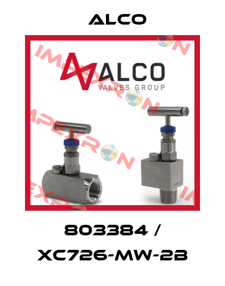 803384 / XC726-MW-2B Alco