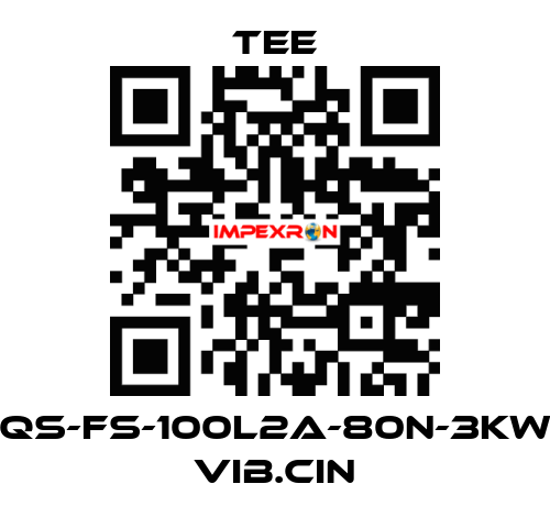 QS-FS-100L2A-80N-3KW VIB.CIN TEE