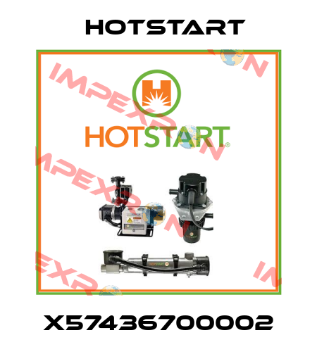 X57436700002 Hotstart