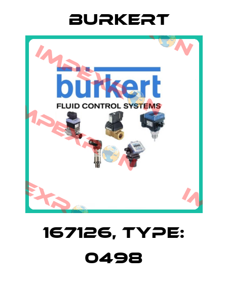 167126, type: 0498 Burkert
