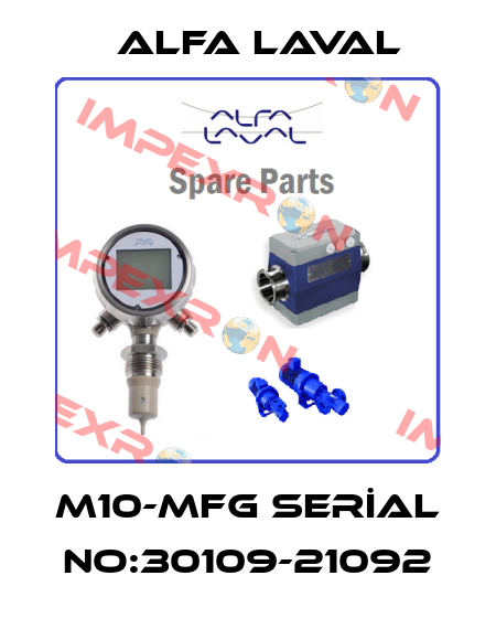 M10-MFG SERİAL NO:30109-21092 Alfa Laval