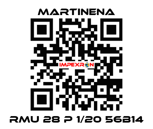 RMU 28 P 1/20 56B14 Martinena