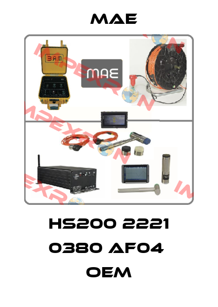 HS200 2221 0380 AF04  OEM Mae