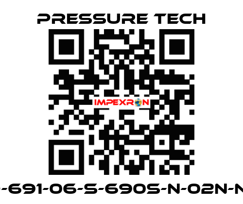 HYD-691-06-S-690S-N-02N-N-SV Pressure Tech