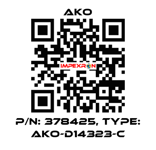 P/N: 378425, Type: AKO-D14323-C AKO
