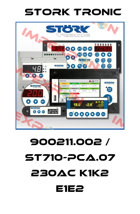 900211.002 / ST710-PCA.07 230AC K1K2 E1E2 Stork tronic