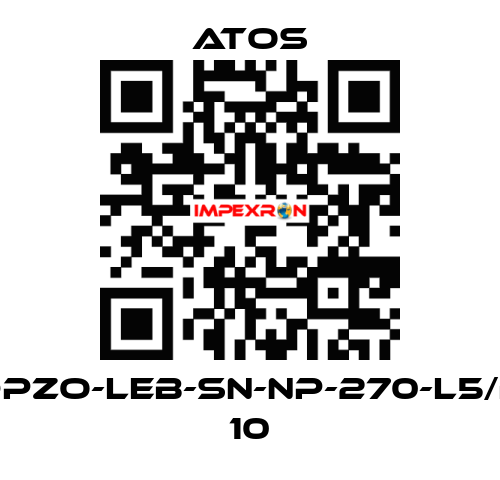 DPZO-LEB-SN-NP-270-L5/D 10 Atos