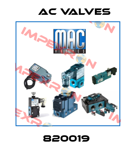 820019  МAC Valves