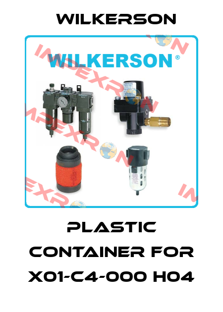 plastic container for X01-C4-000 H04 Wilkerson