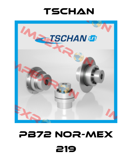 Pb72 NOR-MEX 219 Tschan