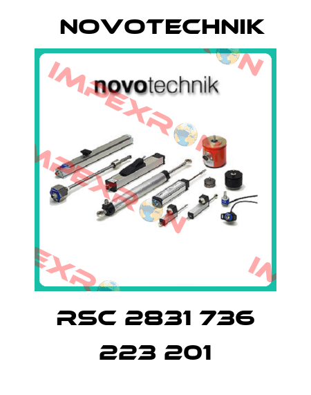 RSC 2831 736 223 201 Novotechnik